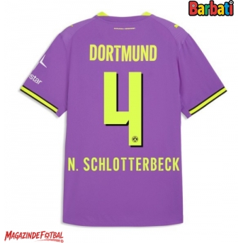 Borussia Dortmund Nico Schlotterbeck #4 Tricou Fotbal Replică 2026-27 Barbati Treilea